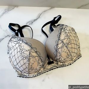 Victoria Secret nude lace push up bra